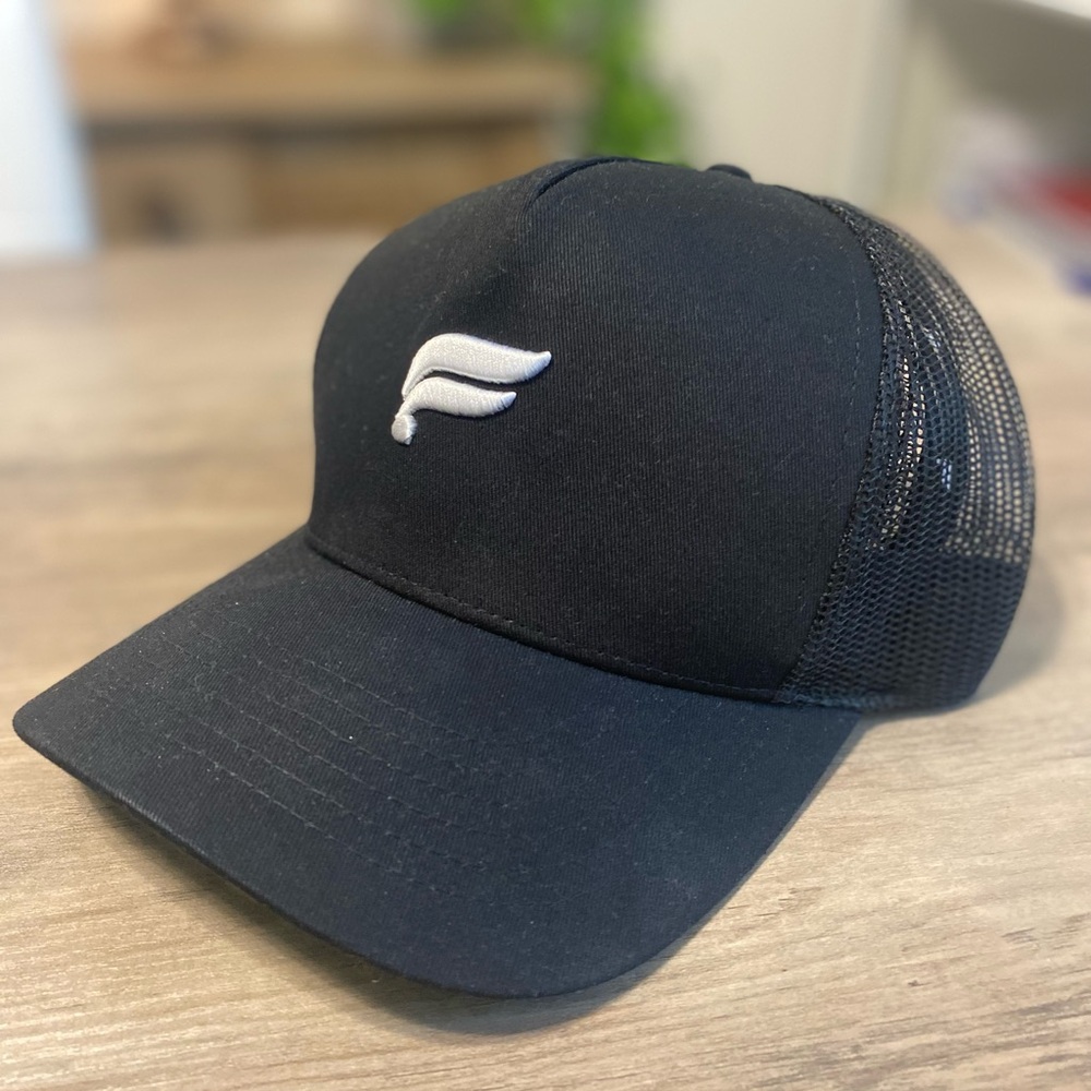 Fabletics Black Trucker Hat